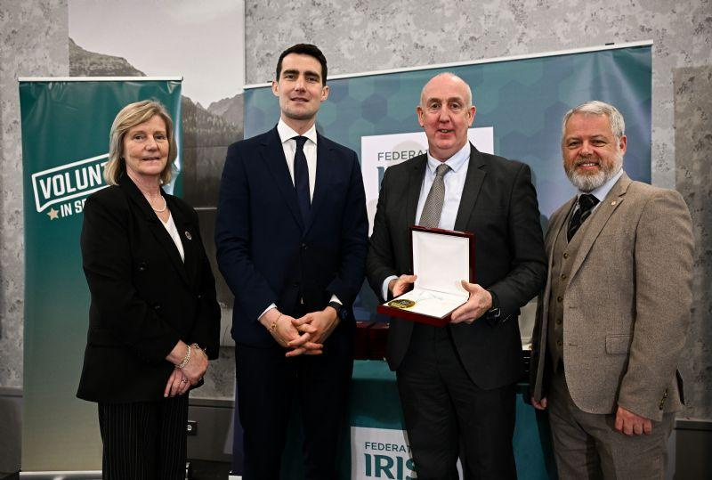 Heartland Wheelers' Gerry Doyle honoured at Volunteers in Irish Sport Awards